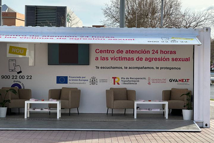 La Generalitat de Valencia habilita un punto violeta en las fiestas de Castelló