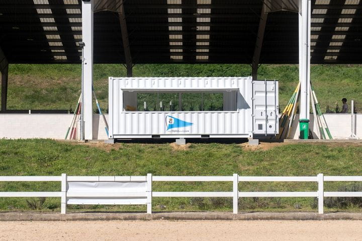 Espacio modular para eventos deportivos