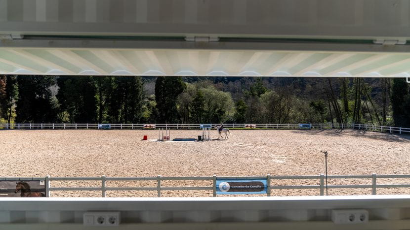 Espacio modular para eventos deportivos