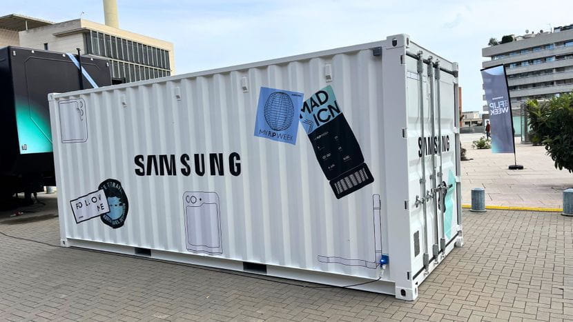 Estructura modular para campaña itinerante