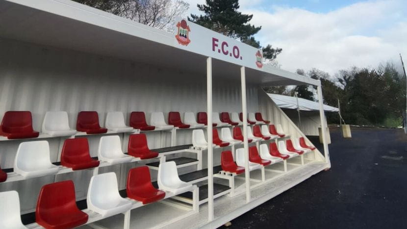 Estructura modular para gradas deportivas